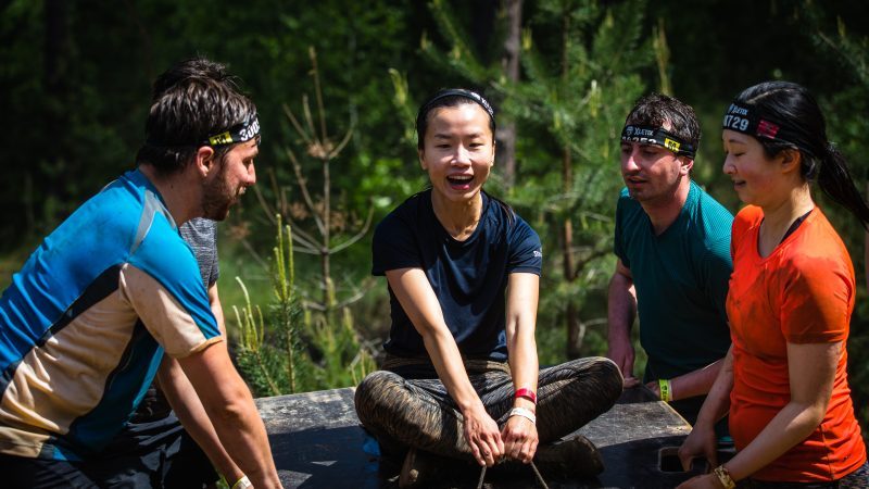 Challenger wird beim Crew Carry getragen