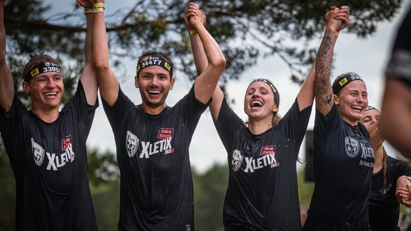 Wooohaa! Challenger beim Zieleinlauf