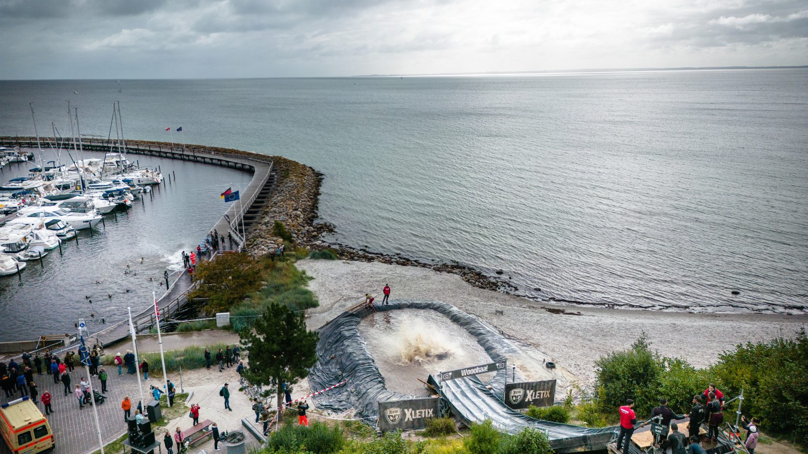 Speed Slide am Meer