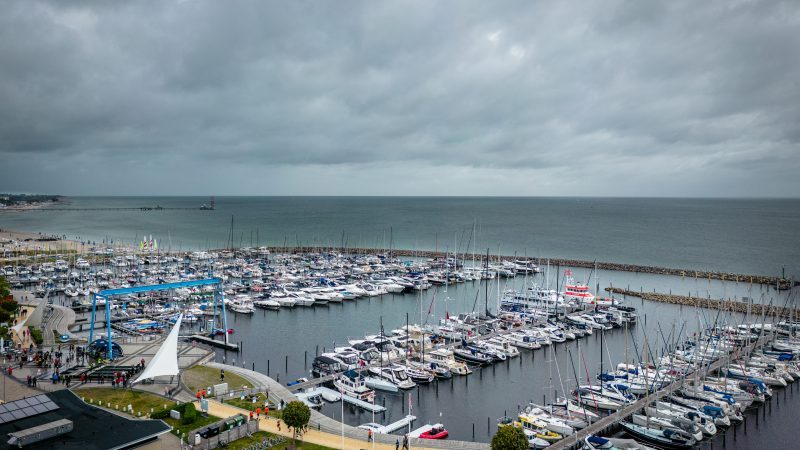 Hafen des Ostseeebads Grömitz