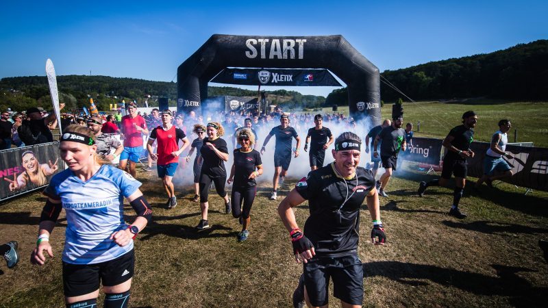 Challenger beim Start