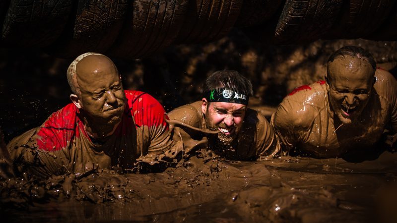 Challenger im Muddy Maniacs