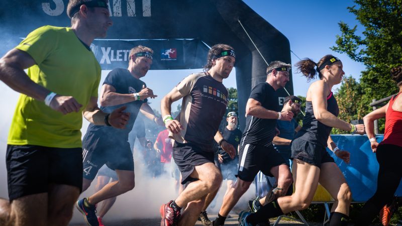 Challenger beim Start