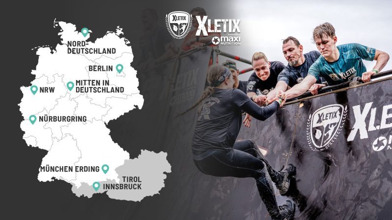 XLETIX Challenge Locations XLETIX Challenge Locations